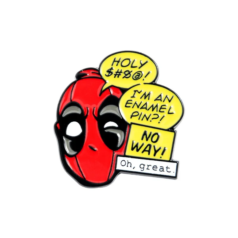 Enamel Pin – Deadpool Holy $#%@!