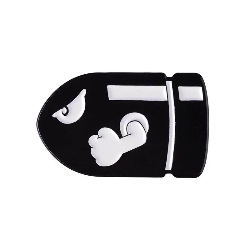Enamel Pin – Bullet Bill Mario Bros