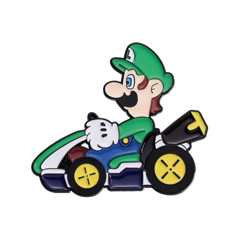 Enamel Pin – Luigi Kart