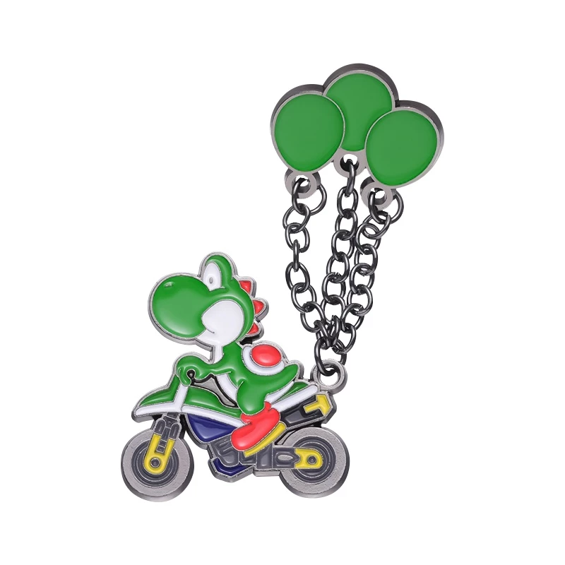 Enamel Pin – Yoshi Balloon Chain