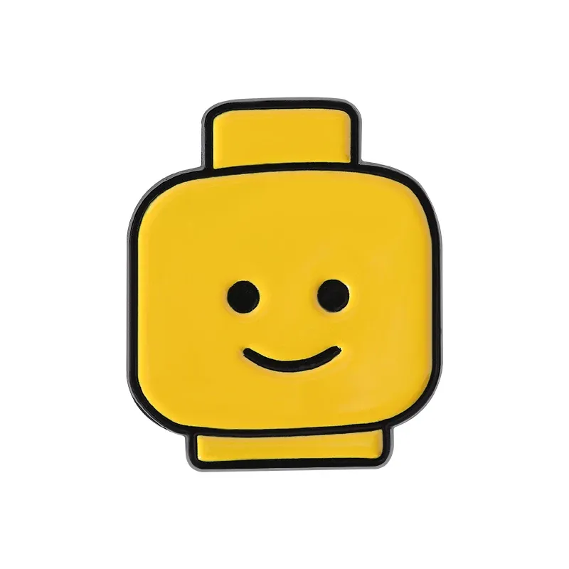 Enamel Pin - Lego Minifigure Head